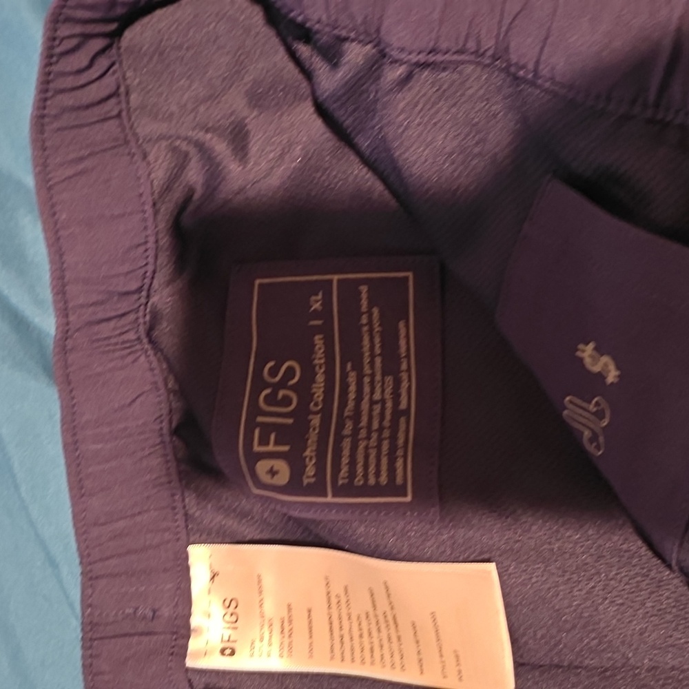 Figs FreeEx Technical Collection Scrub Pants - Navy